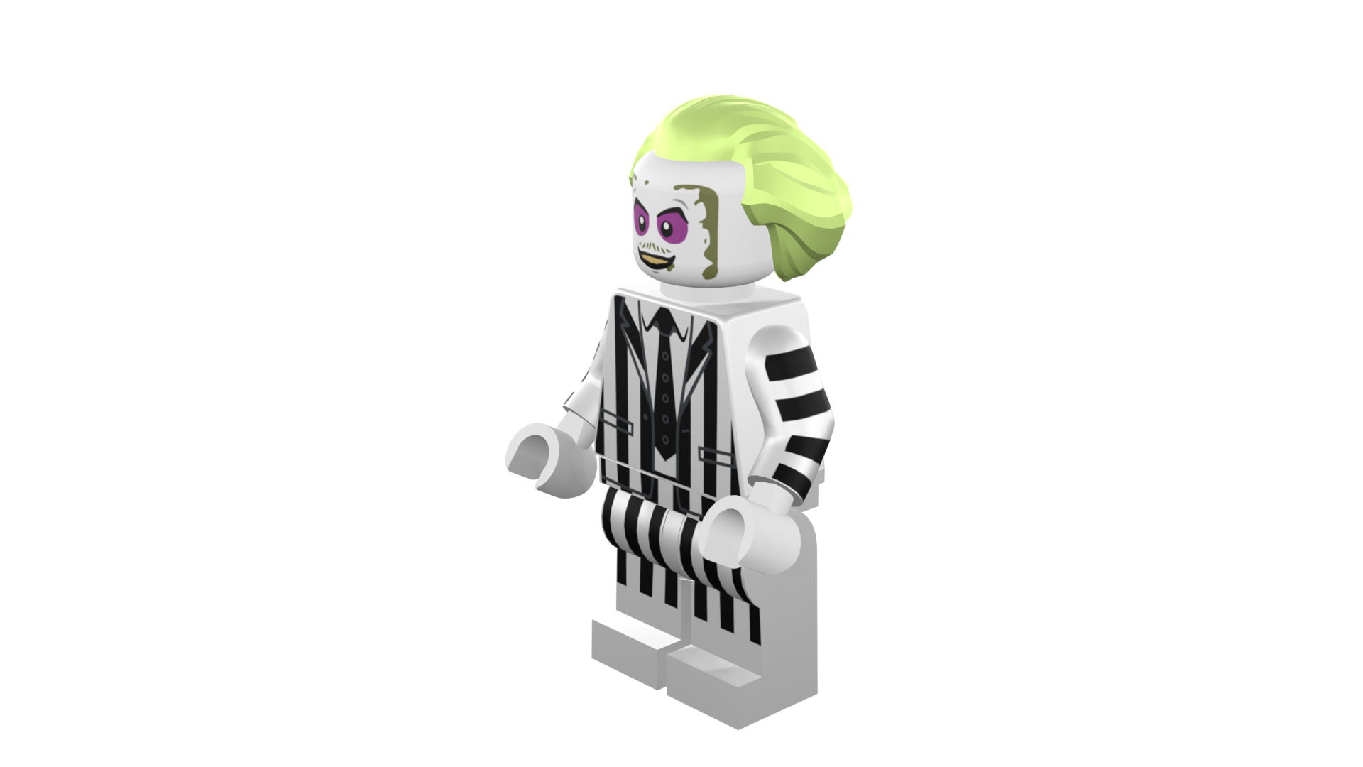 3D print minifigure - Beetlejuice 3D print model_45