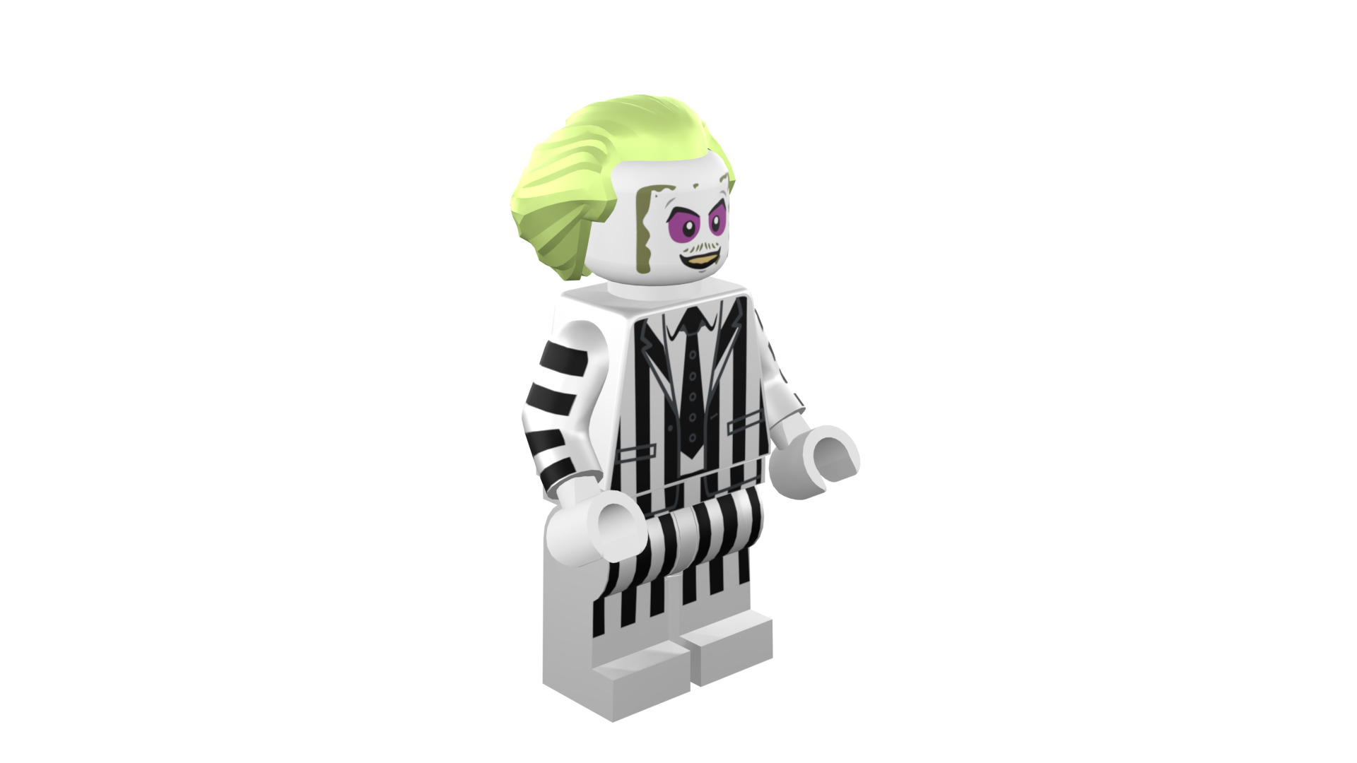 3D print minifigure - Beetlejuice 3D print model_12