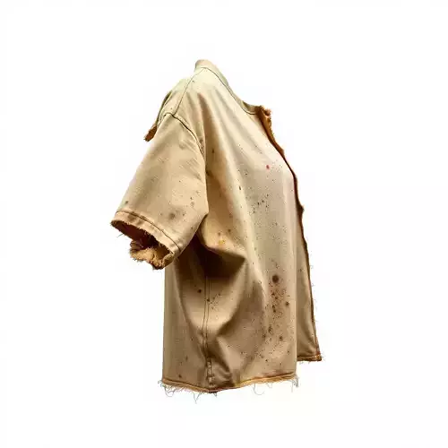 Tattered Vintage Shirt Model Pack Low-poly 3D model