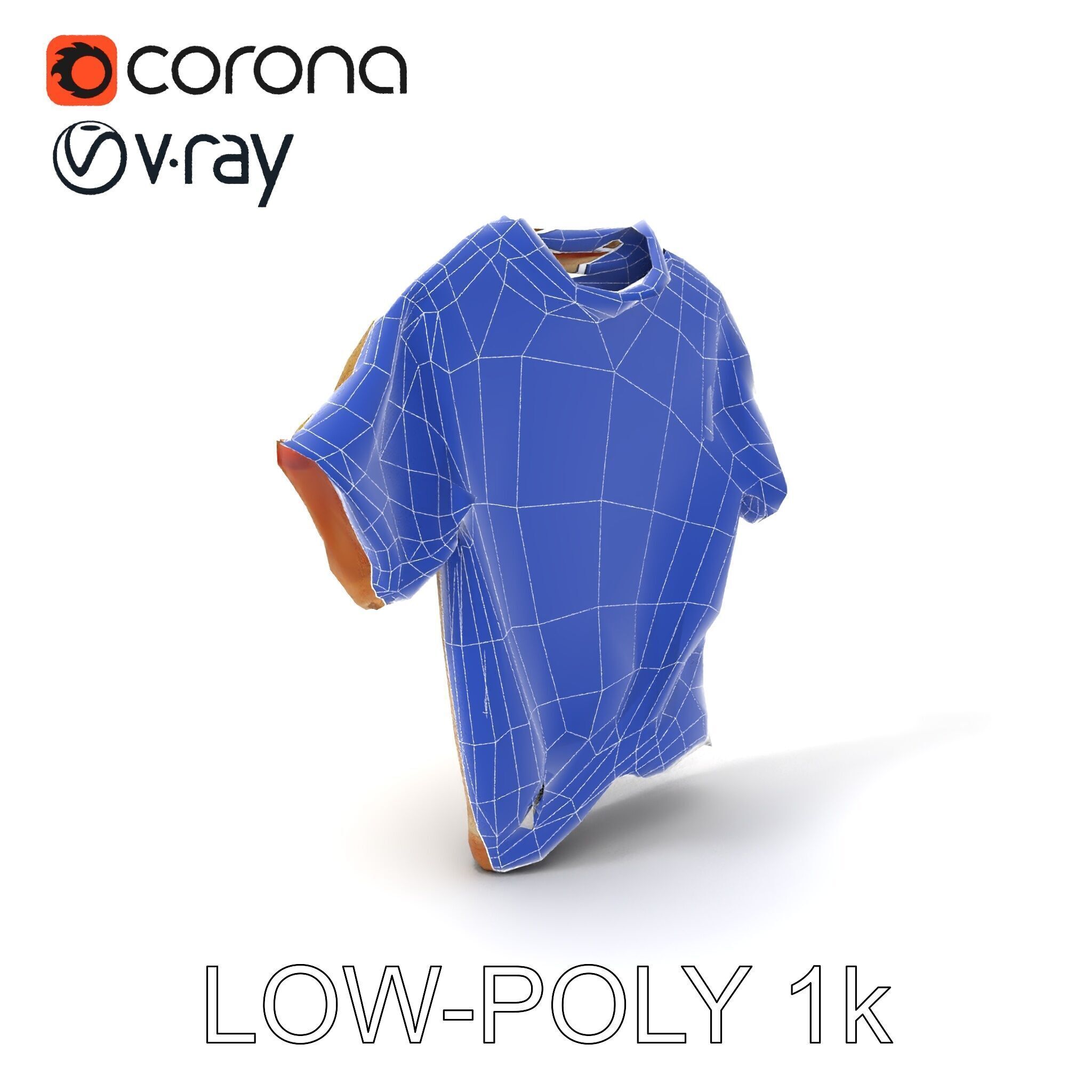 Distressed TShirt Model Pack with Textures and Details Texture_21