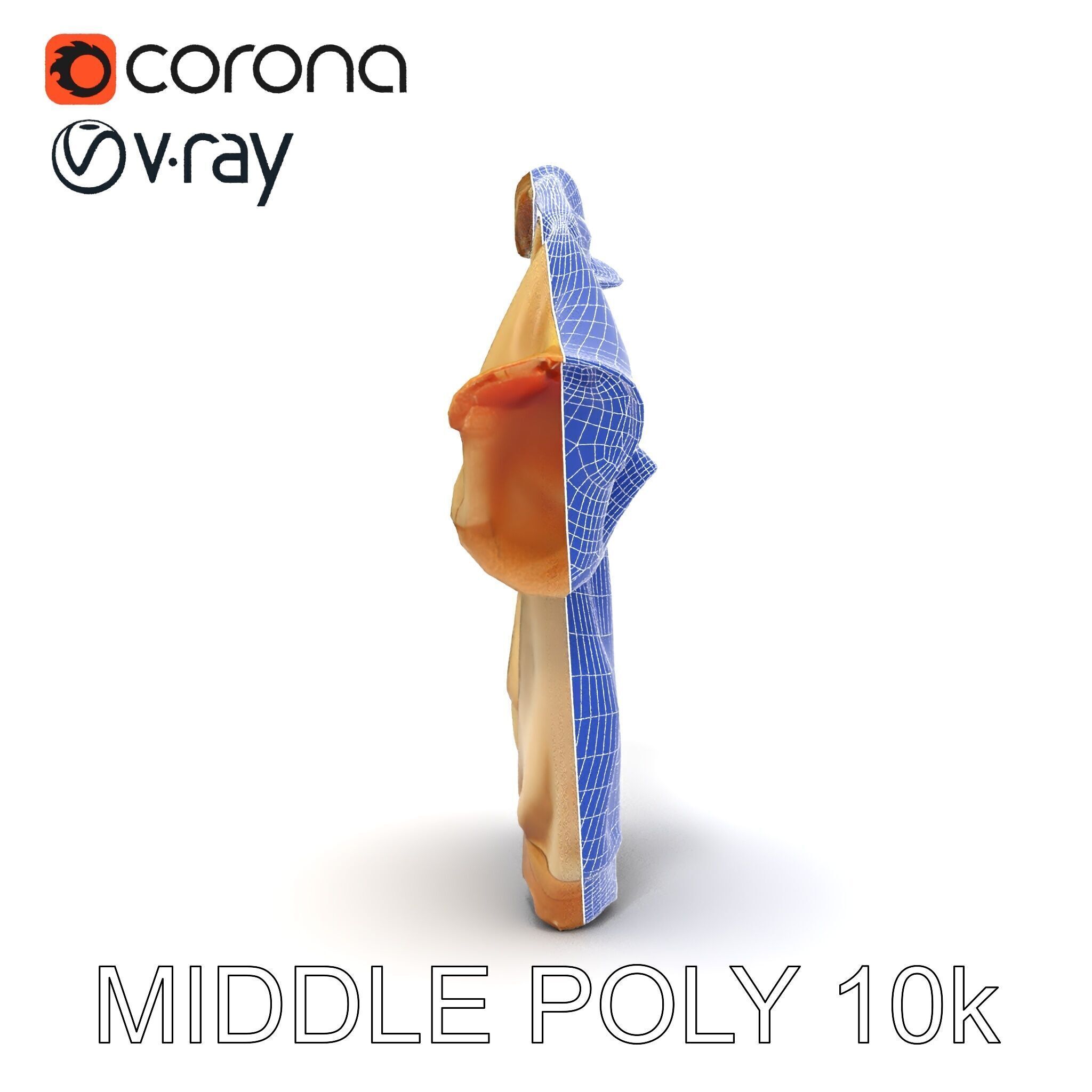 Distressed TShirt Model Pack with Textures and Details Texture_34