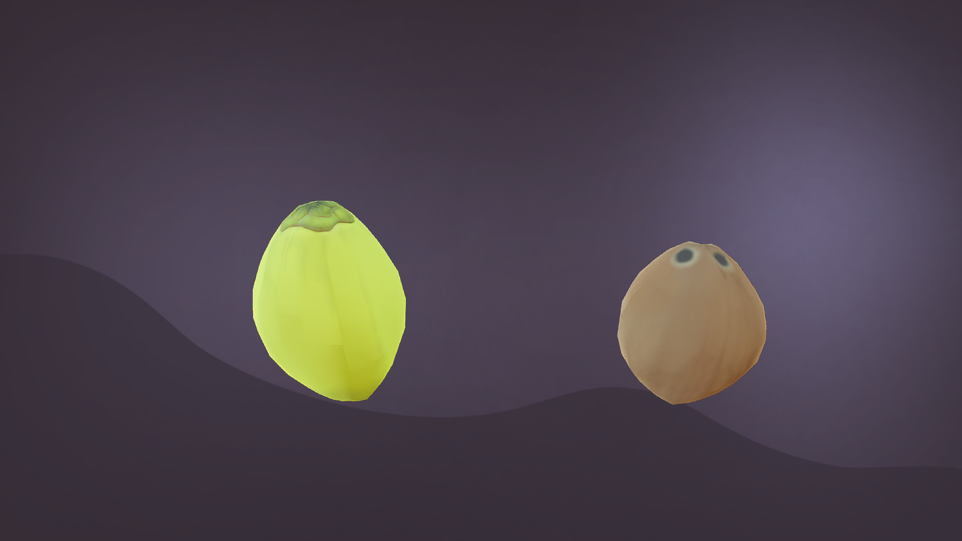 Tropical Pac Low-poly 3D model_2