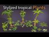 Tropical Pac Low-poly 3D model_1