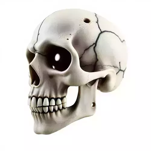 Human Skull Detailed Model Pack