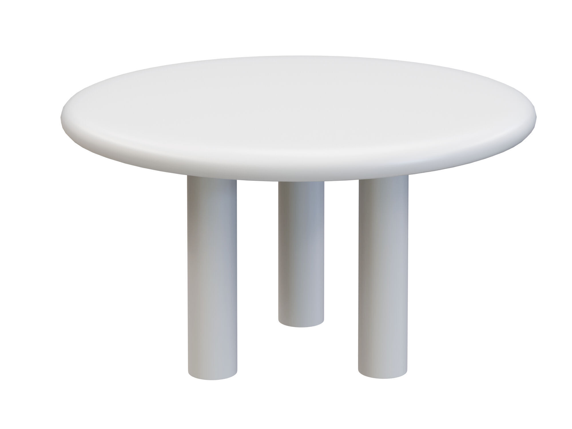 Marble Table Collection Low-poly 3D model_19