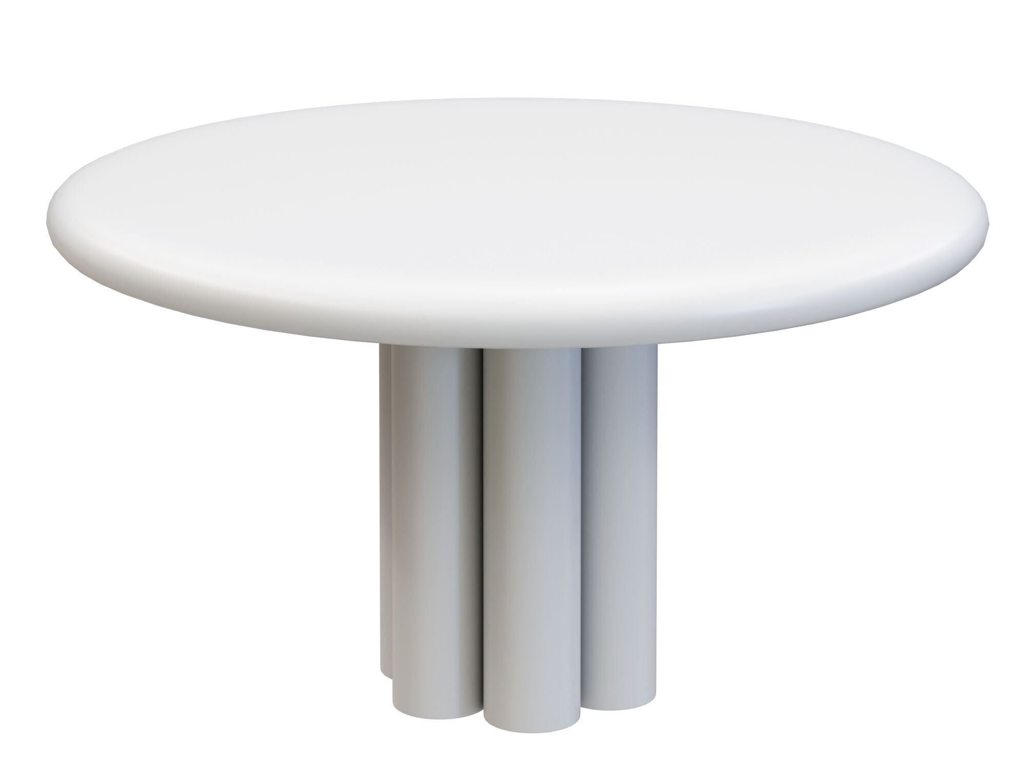 Marble Table Collection Low-poly 3D model_20