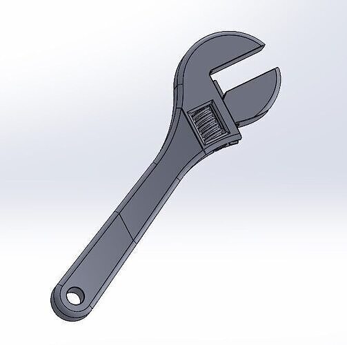 Adjustable Spanner - Wrench - Screwfix - Toy