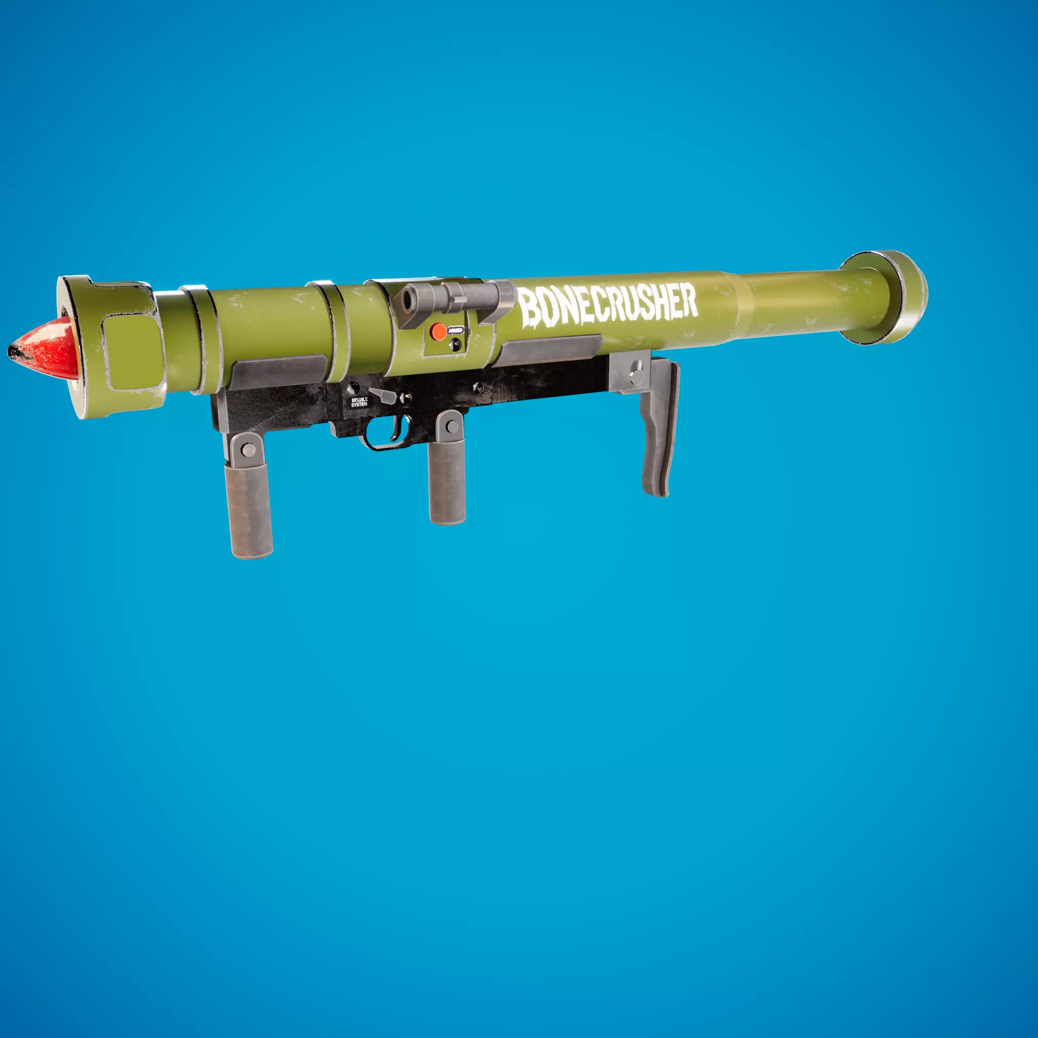 Bazooka 3D model_0