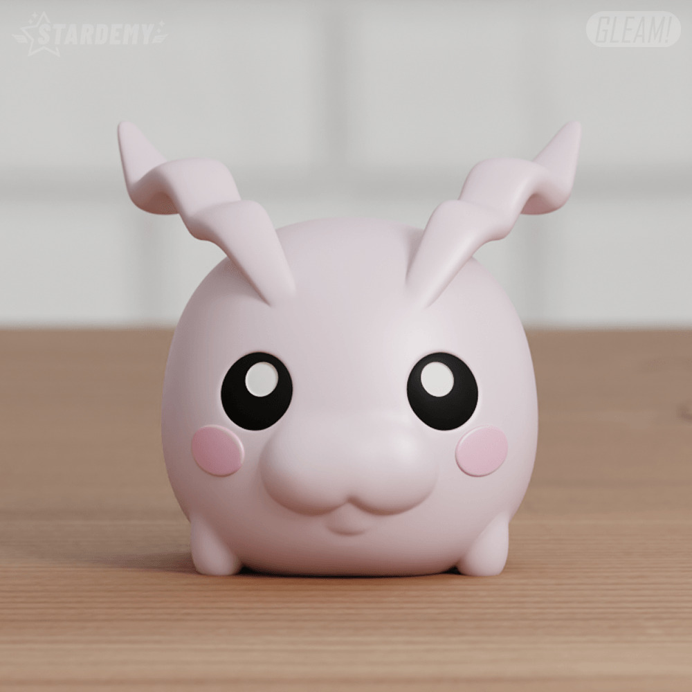Tokomon Chibi Digimon Patamon 3D print model_2