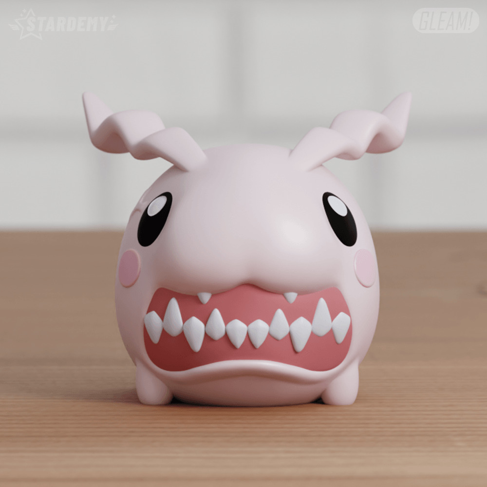 Tokomon Chibi Digimon Patamon 3D print model_3