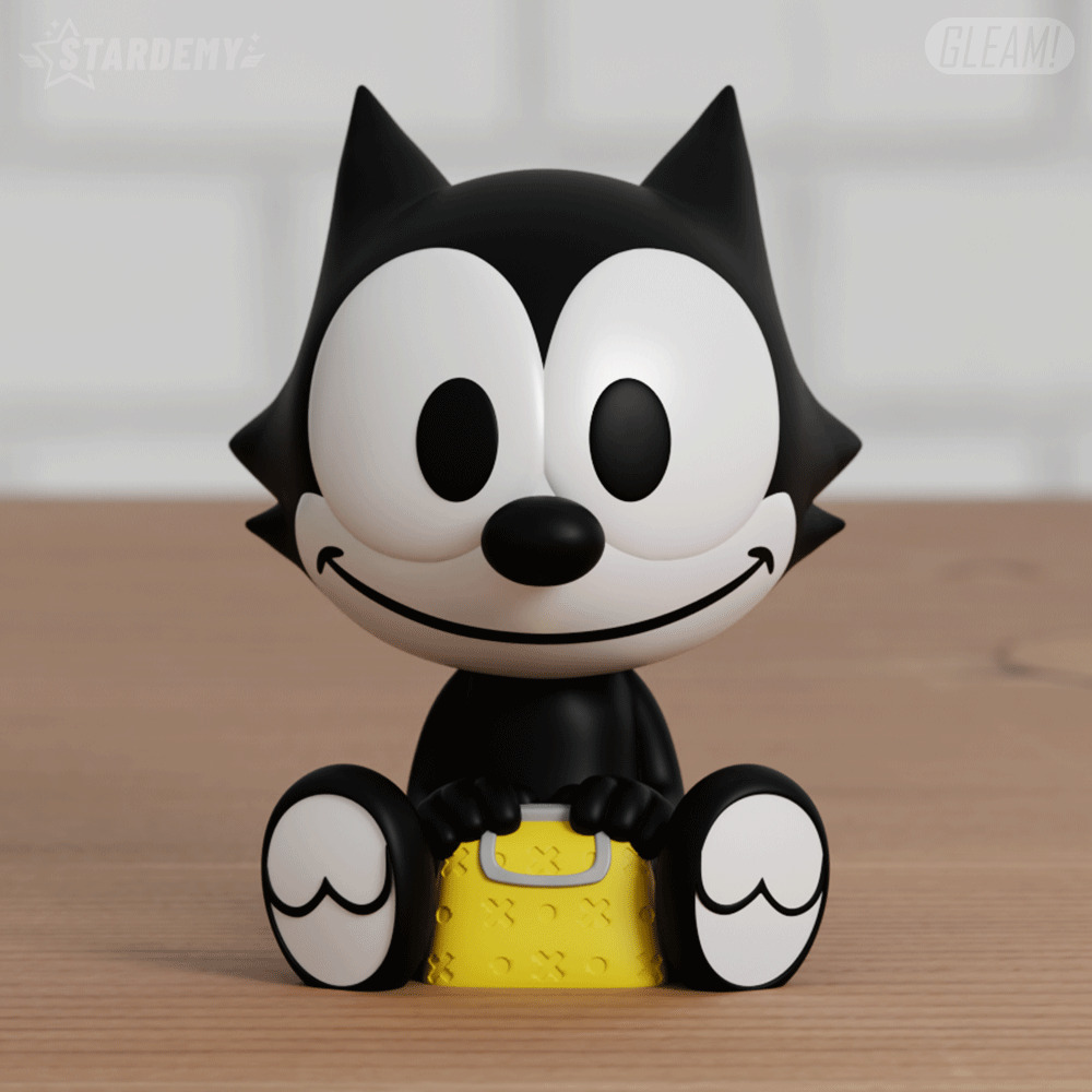 Felix Chibi the Cat Fanart Classic Cartoon 3D print model_6