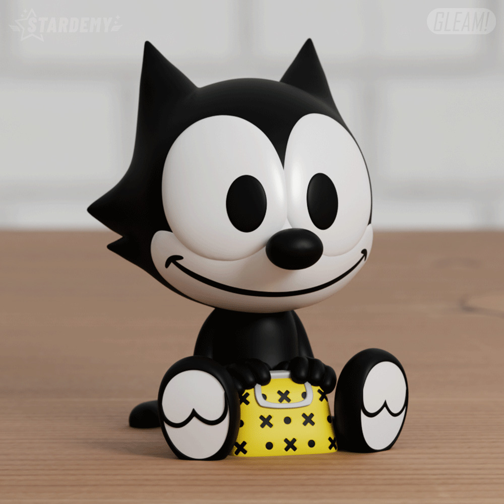 Felix Chibi the Cat Fanart Classic Cartoon 3D print model_7