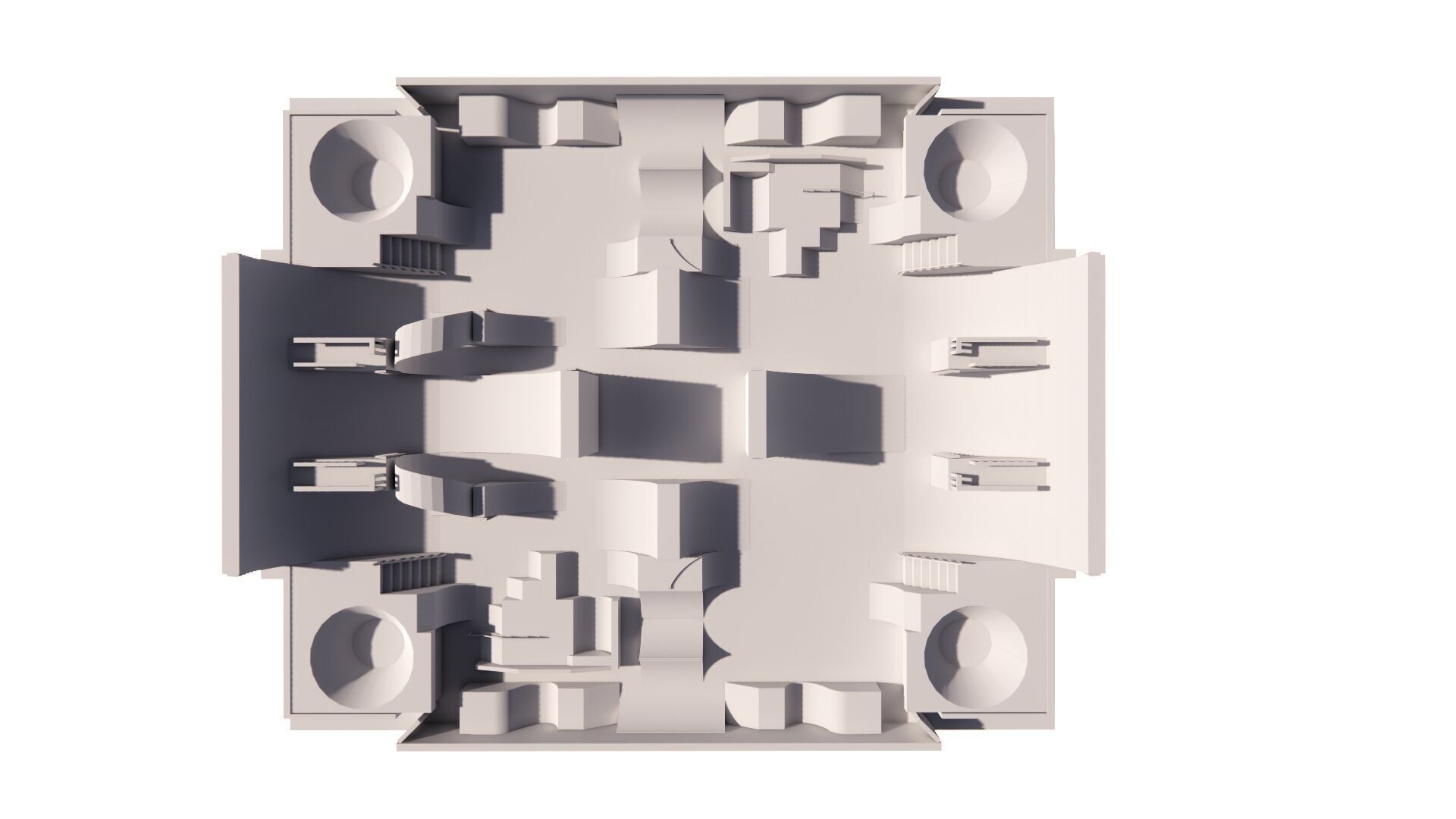 Skatepark-Skate Park PACK 3D model_15