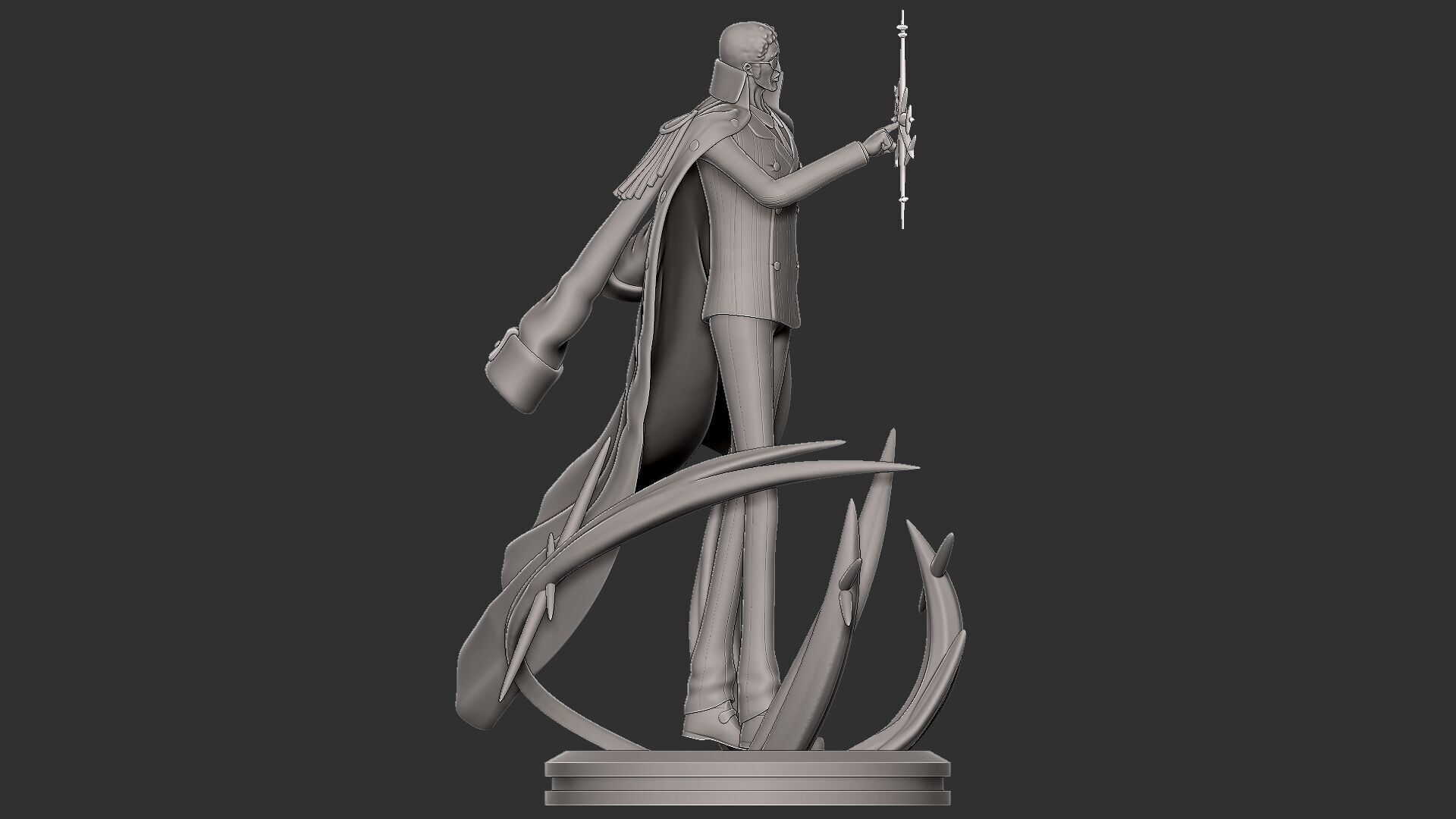 one piece kizaru borsalino 3D print model_6
