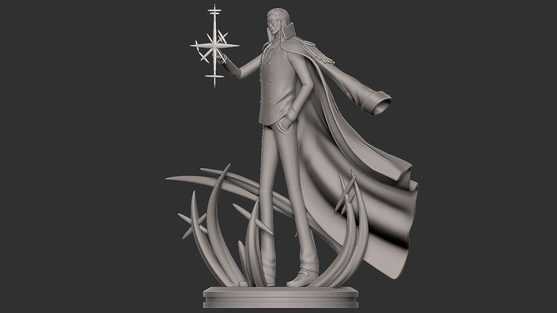 one piece kizaru borsalino 3D print model_3