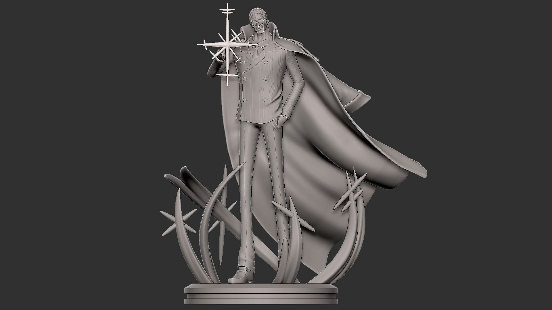 one piece kizaru borsalino 3D print model_5