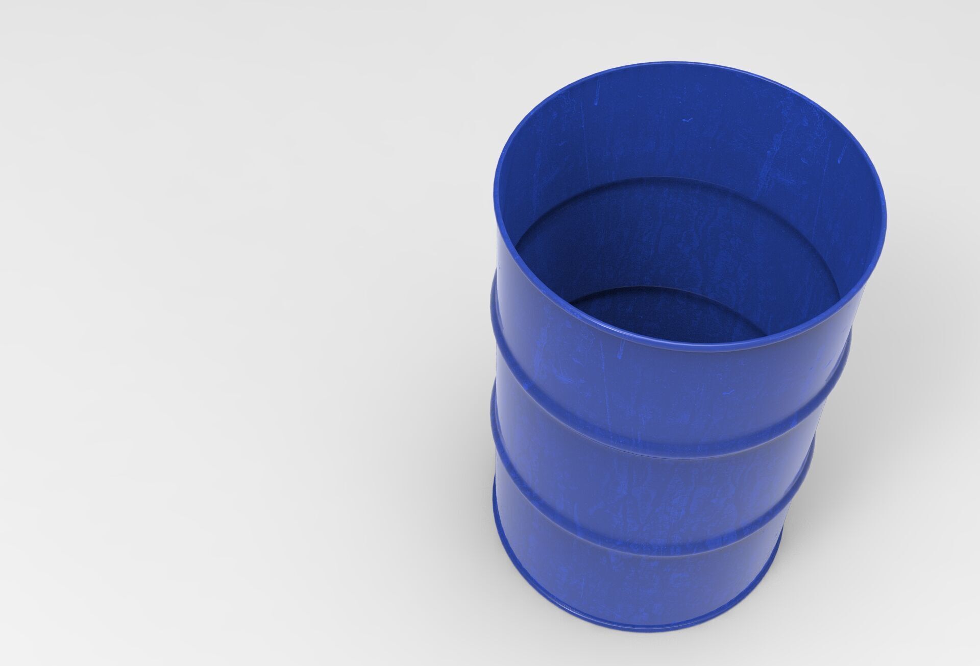 Tota Barrel Low-poly 3D model_1