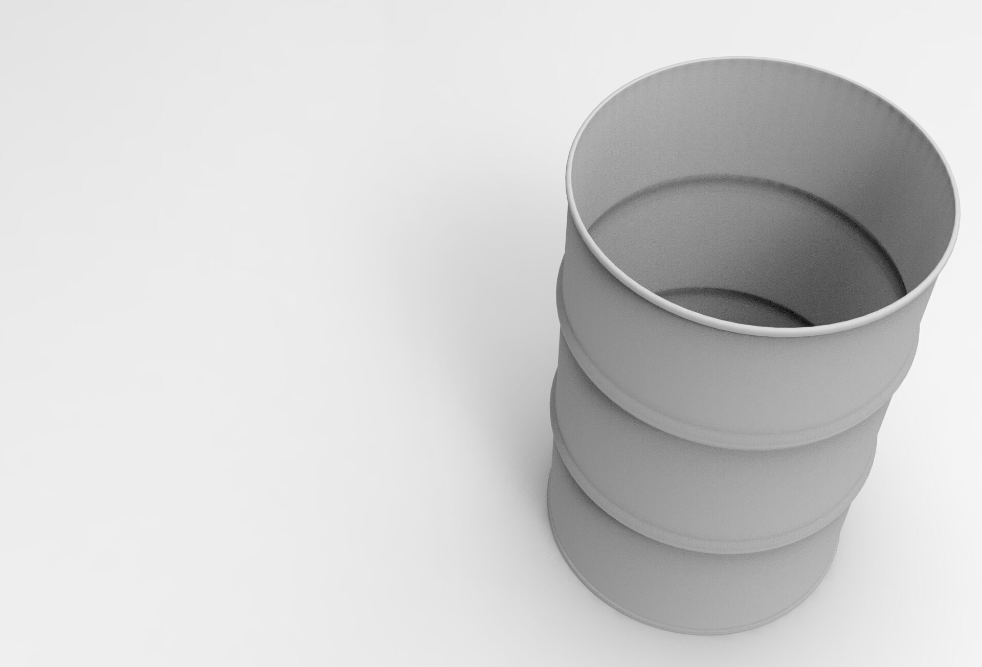 Tota Barrel Low-poly 3D model_7