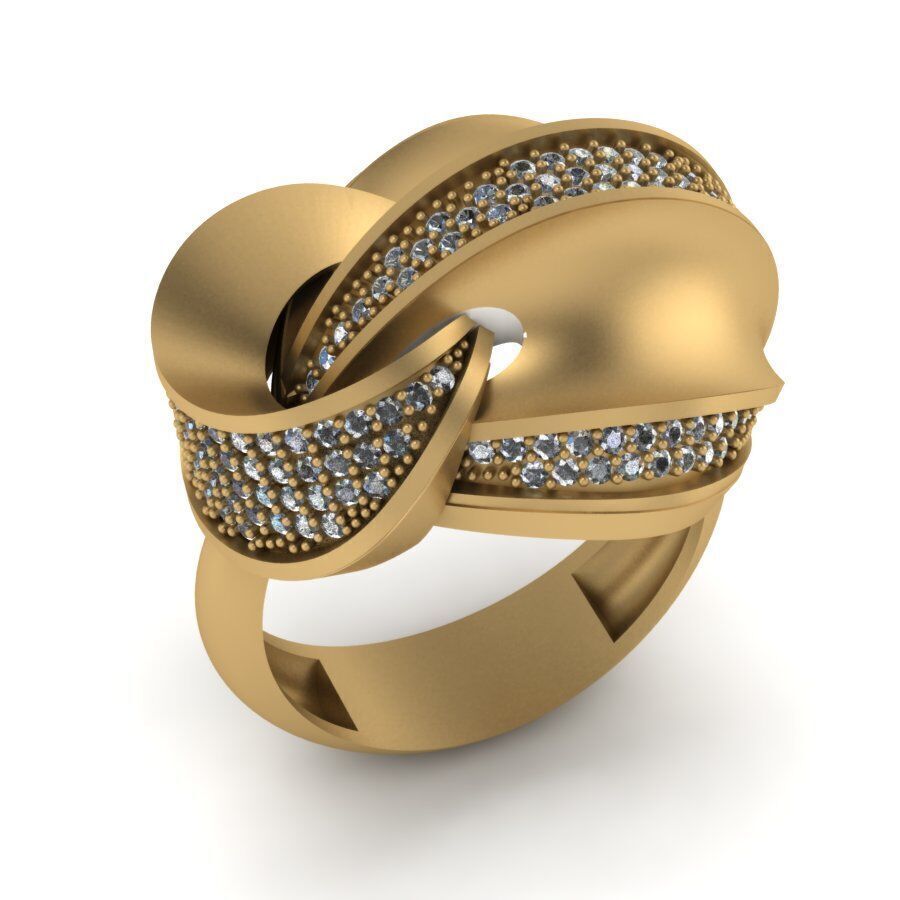 15 Fantasy Ring 3dm STL Print Ready 3D print model_1
