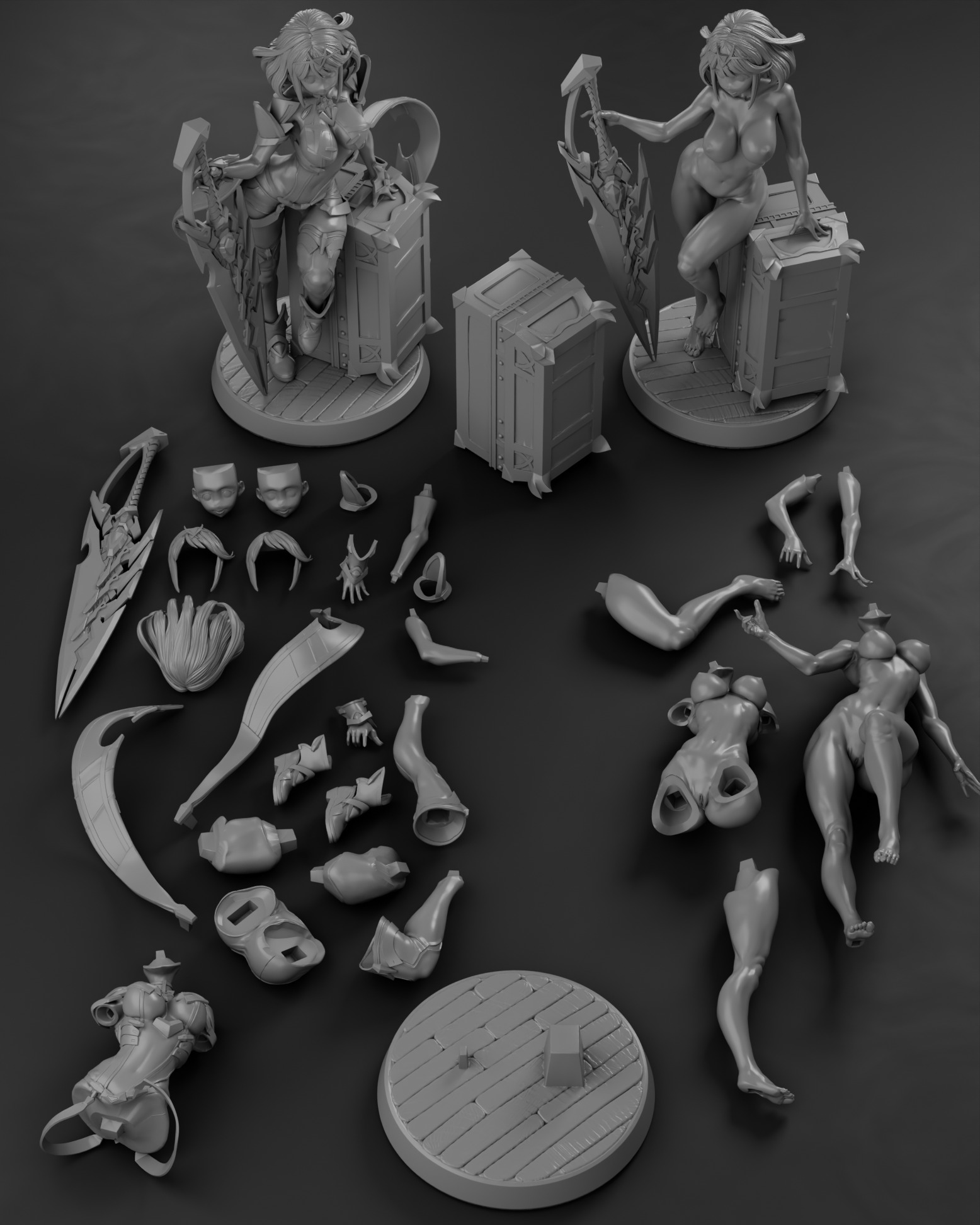 Pyra from Xenoblade 2 3D print model_12