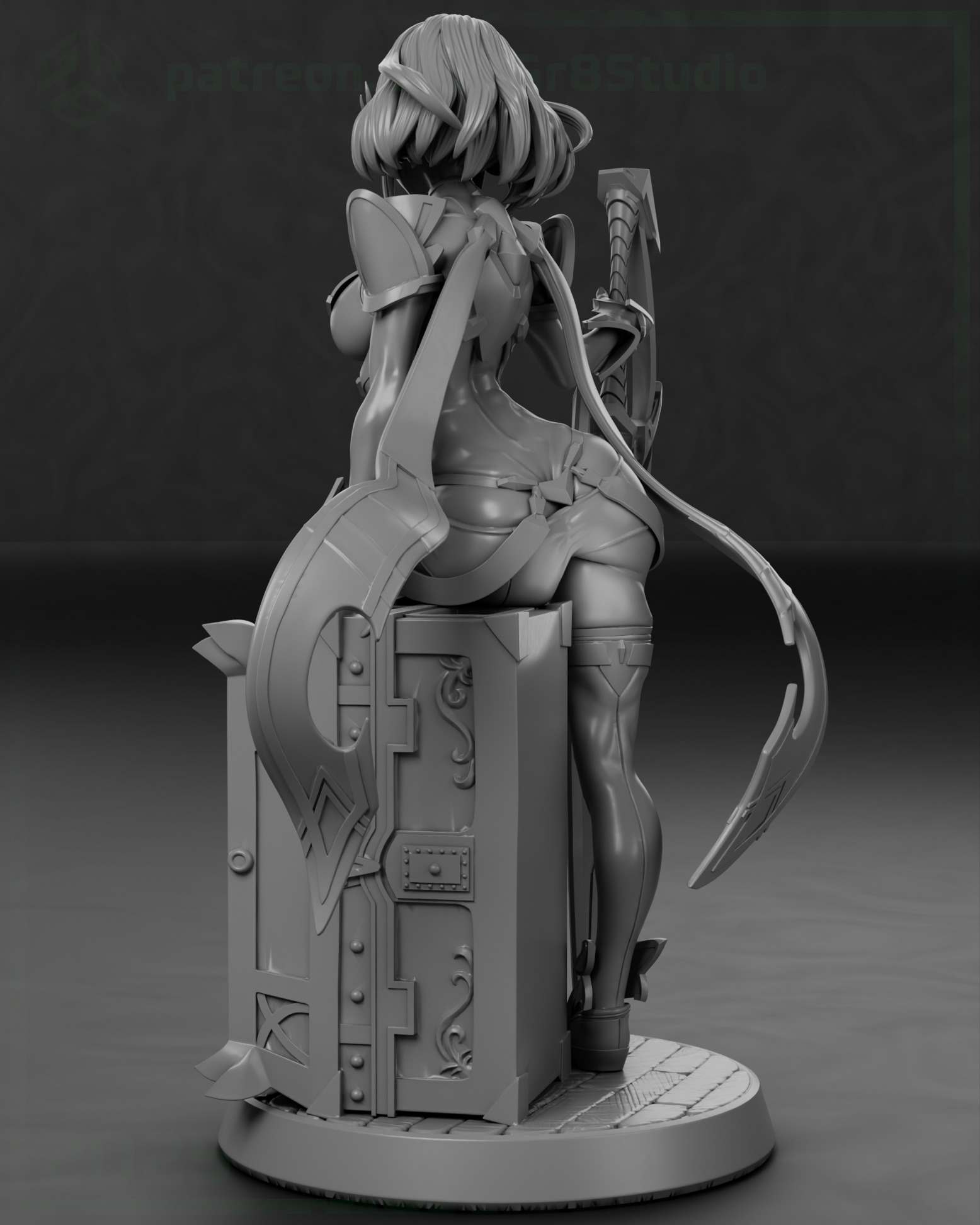 Pyra from Xenoblade 2 3D print model_8