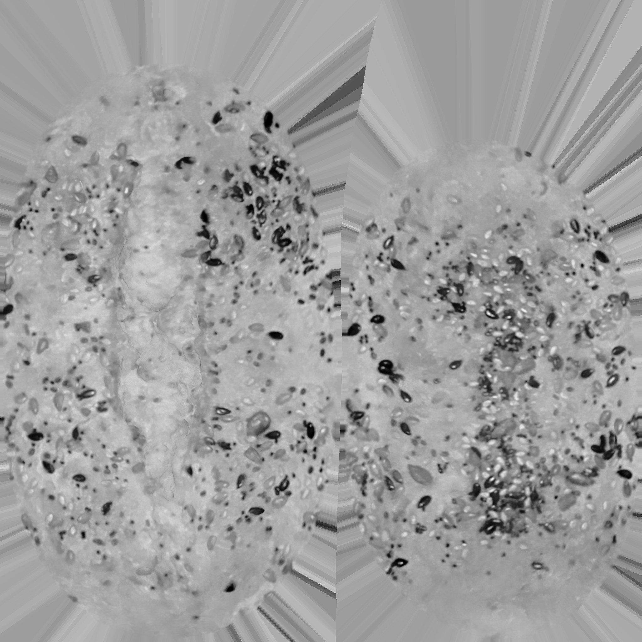 Small bread Low-poly 3D model_18