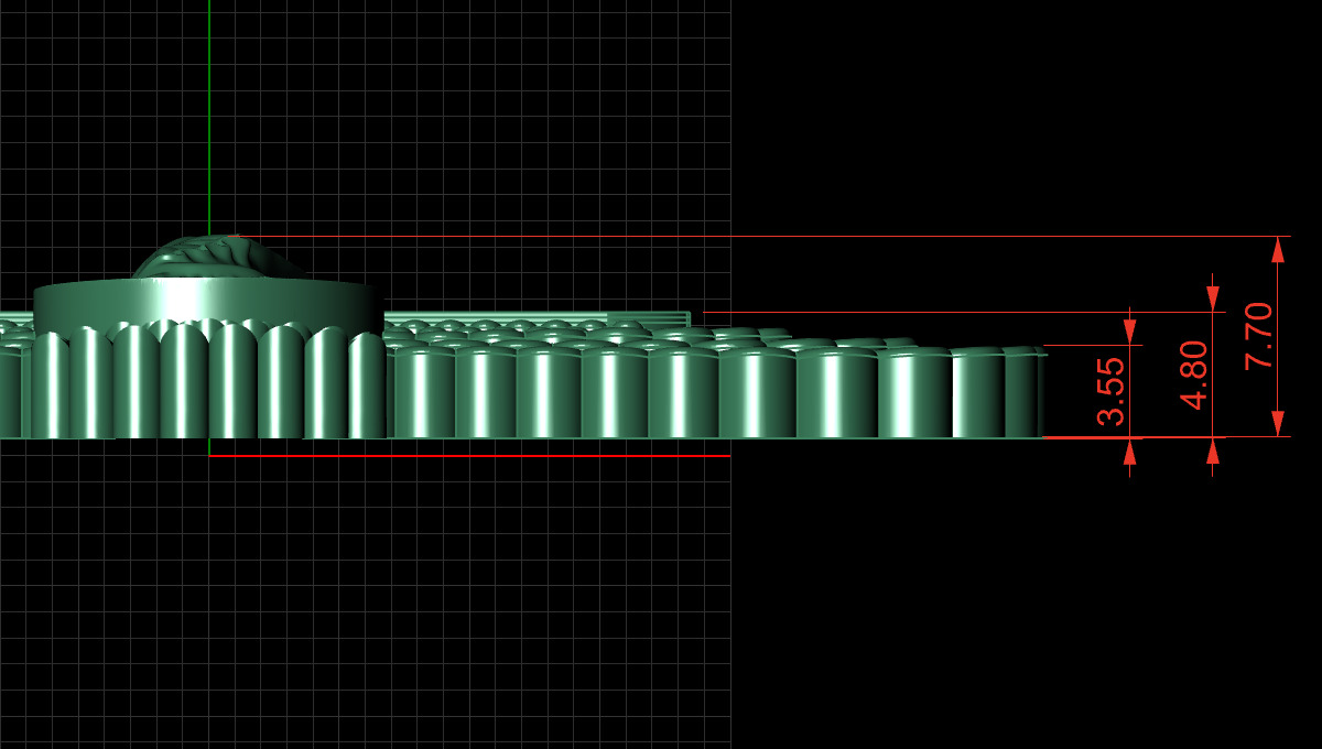 Faravahar Ahura Mazda Pendant 3D print model_11