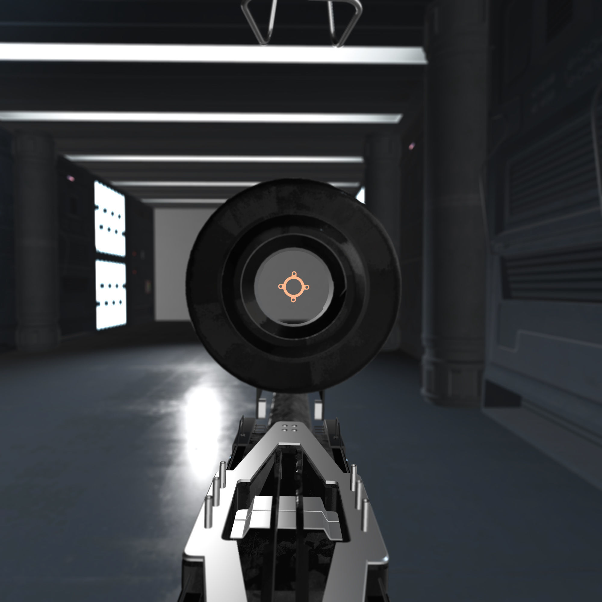 Modular Laser Gun 3D model_13