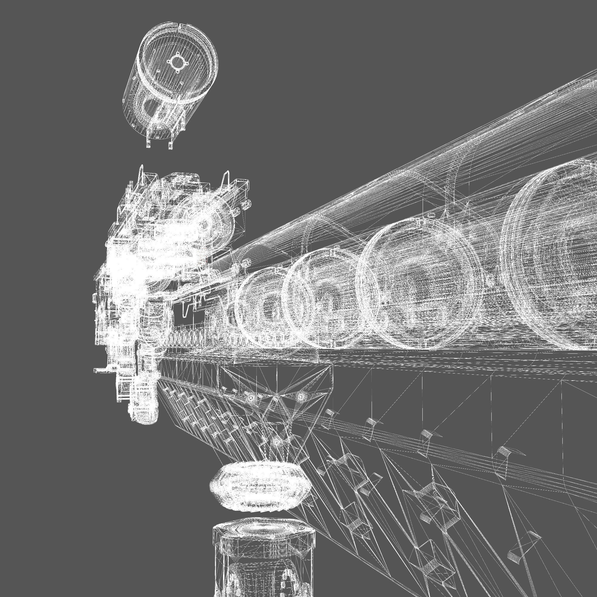 Modular Laser Gun 3D model_31