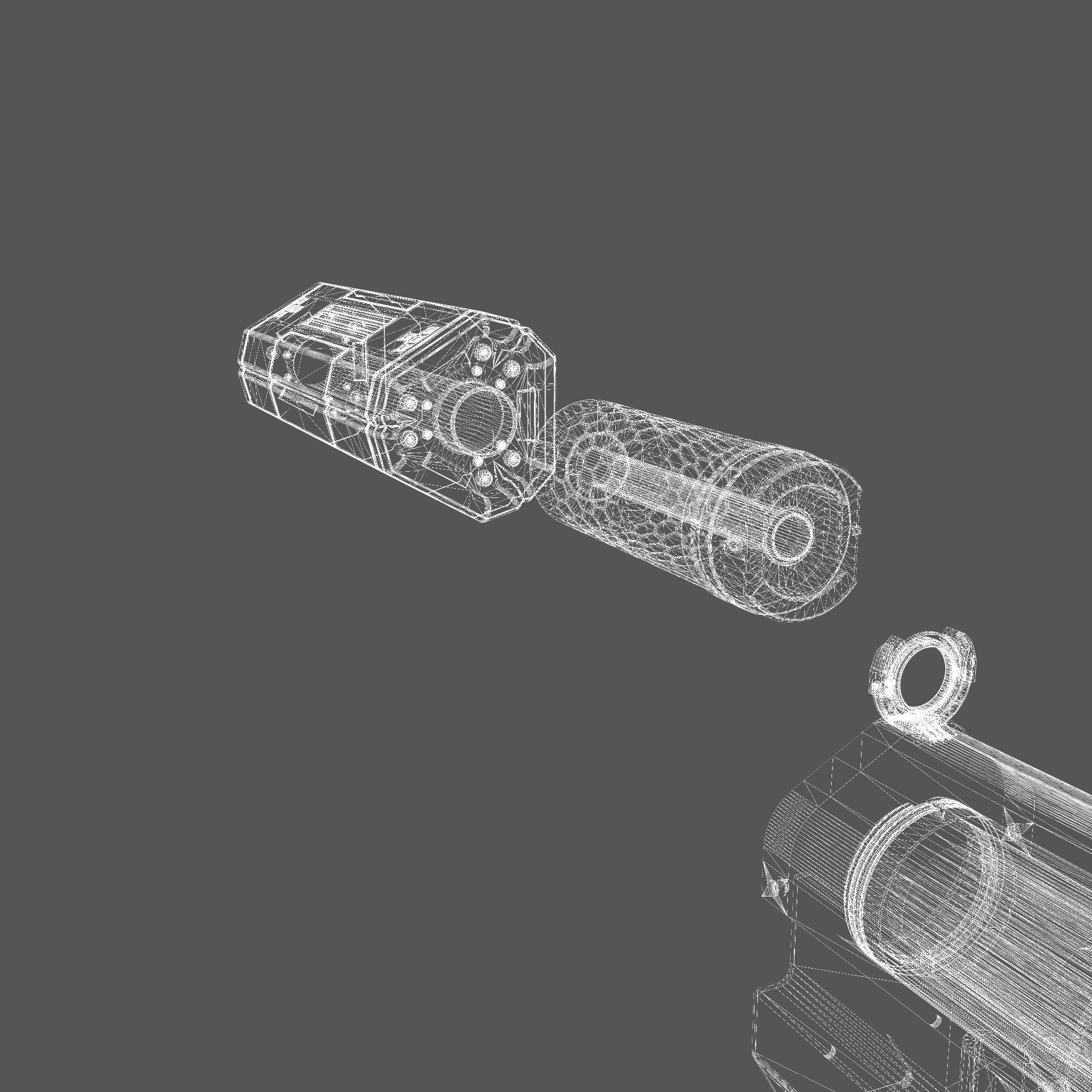 Modular Laser Gun 3D model_32