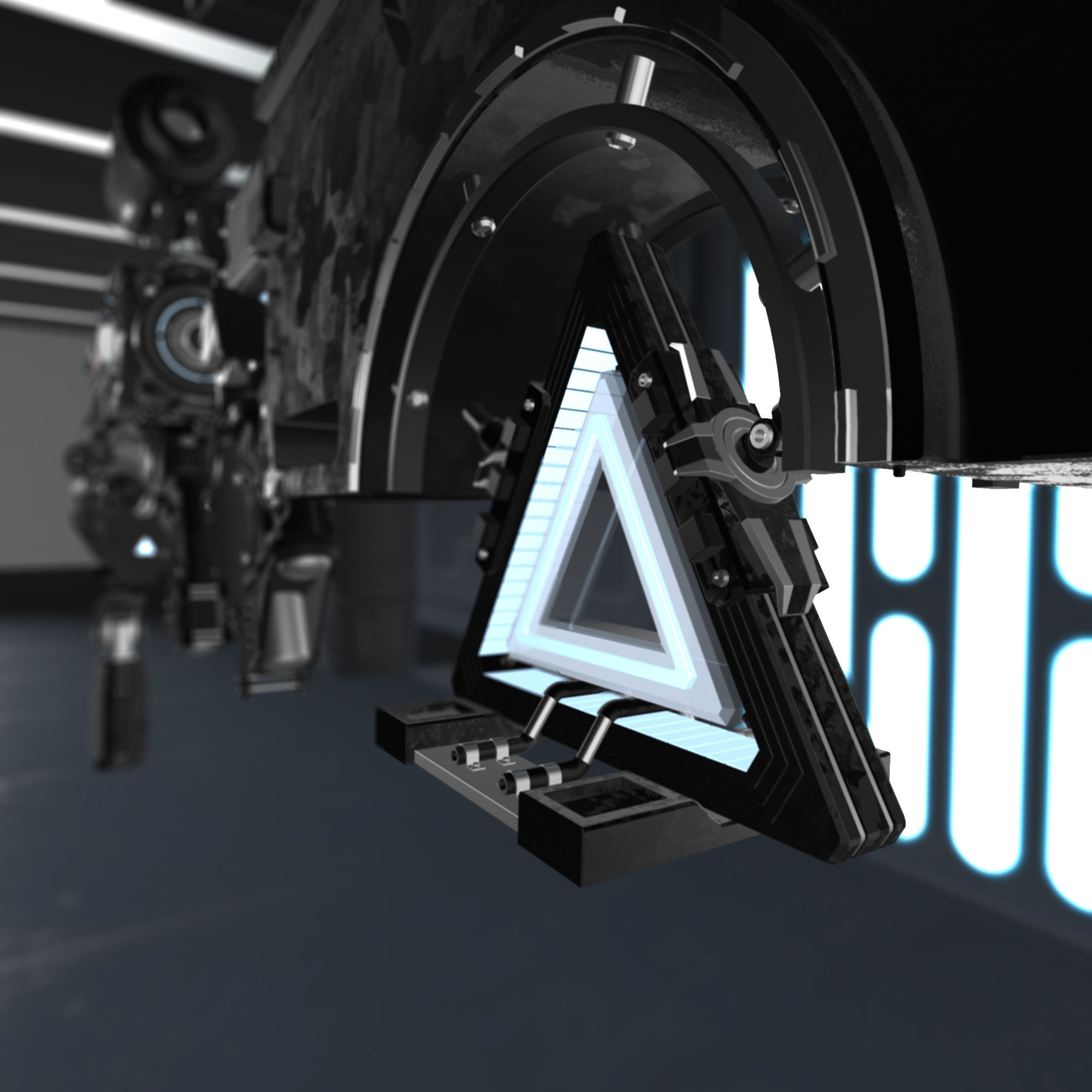 Modular Laser Gun 3D model_11