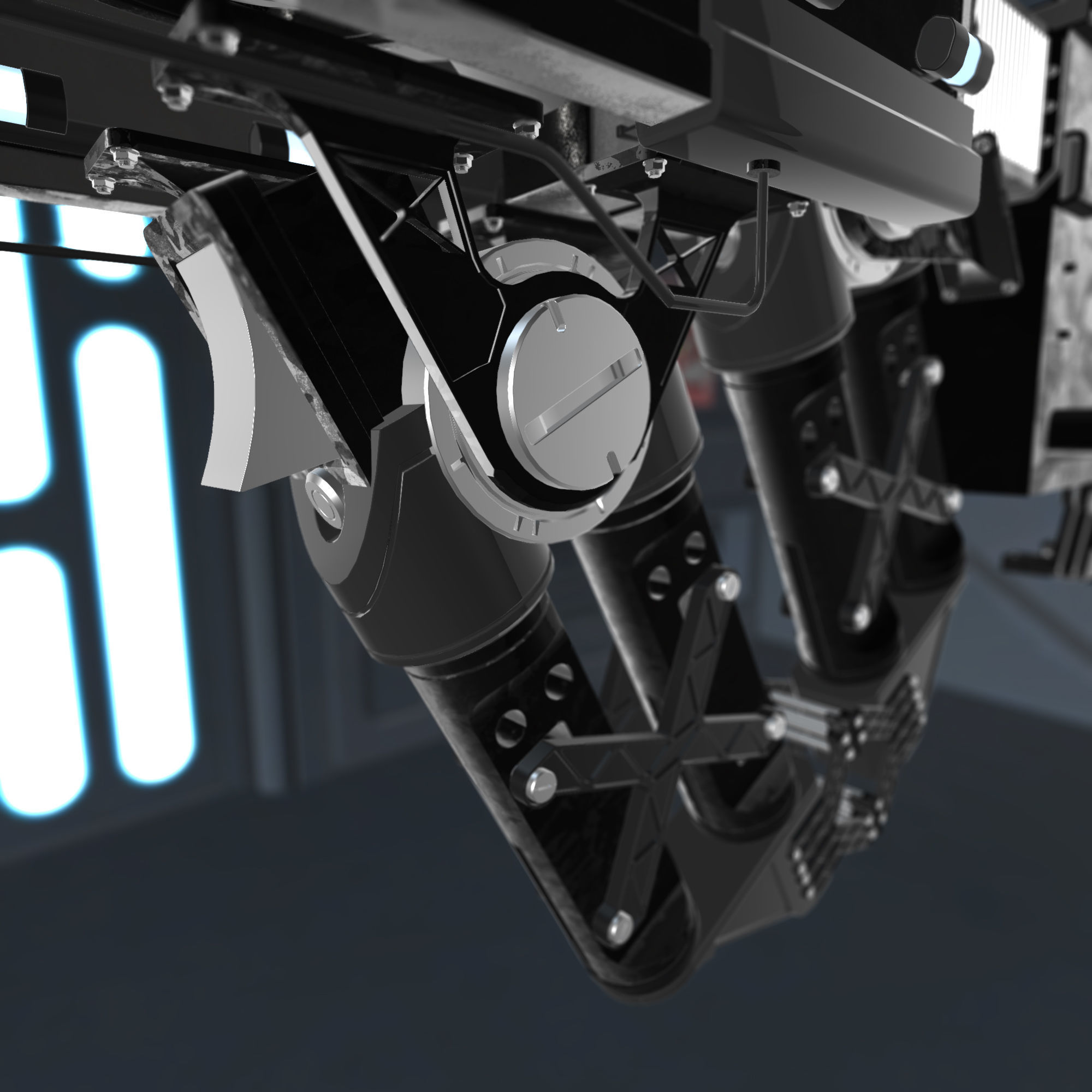 Modular Laser Gun 3D model_20