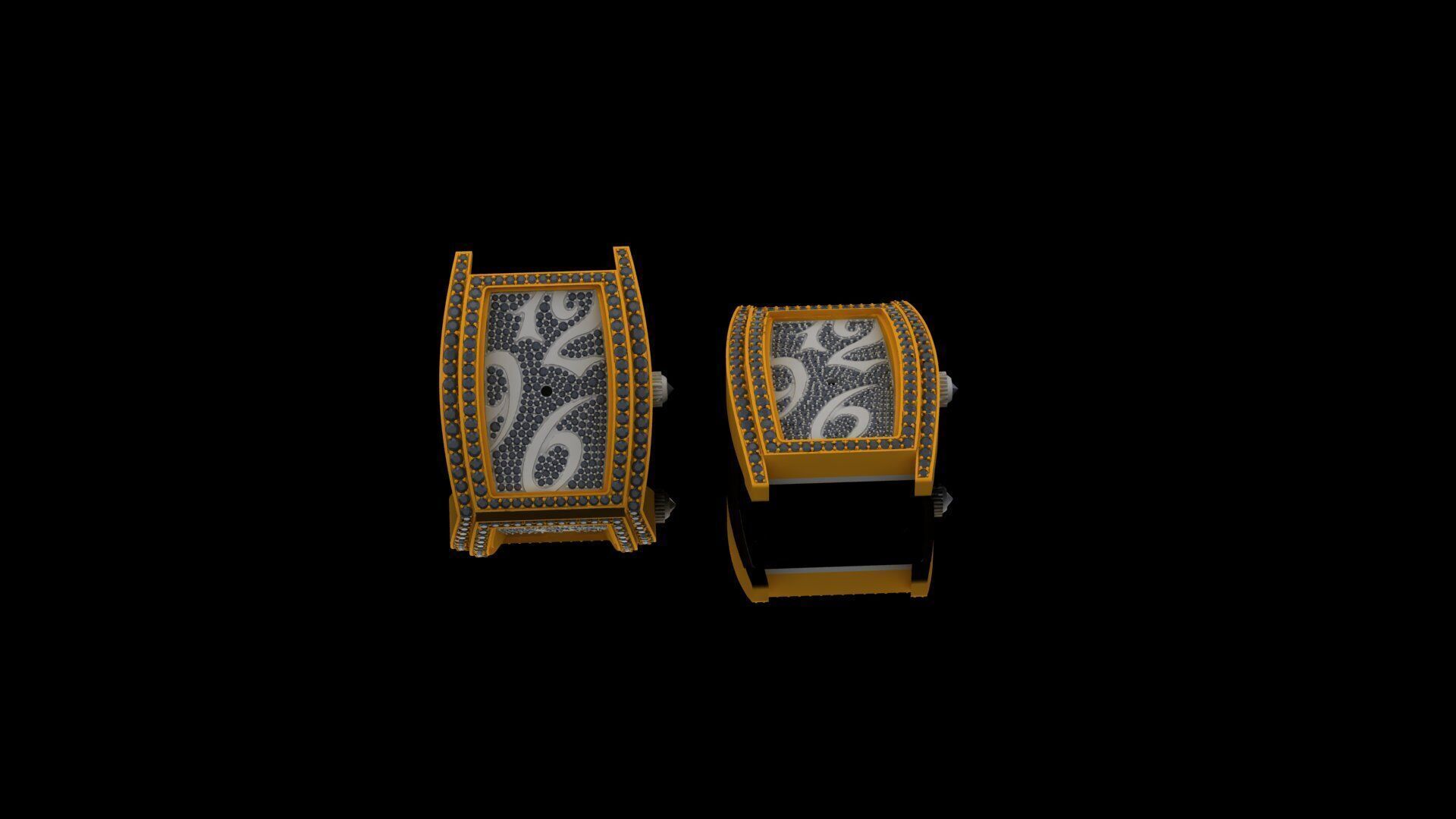 Luxury 3D Watch Model 3D print model_3