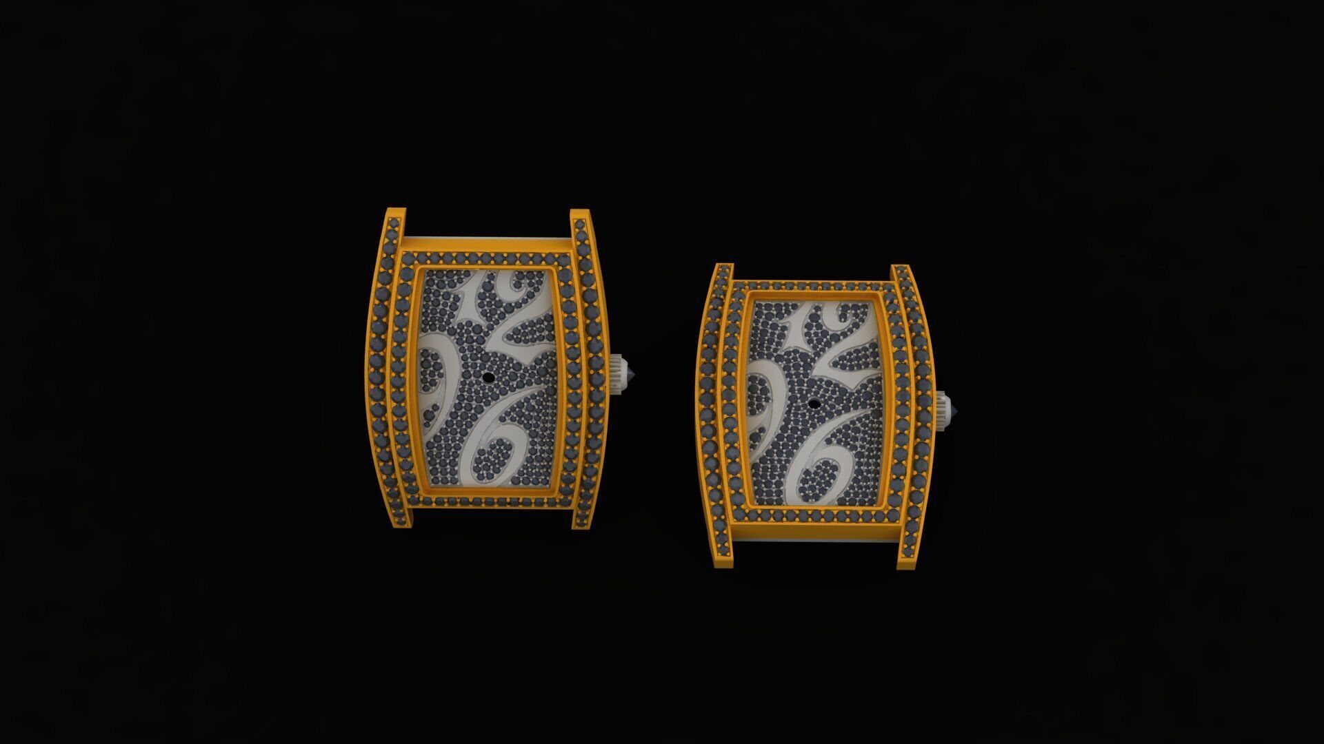 Luxury 3D Watch Model 3D print model_7