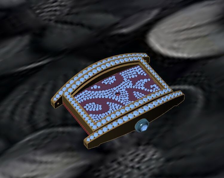 Luxury 3D Watch Model 3D print model_28