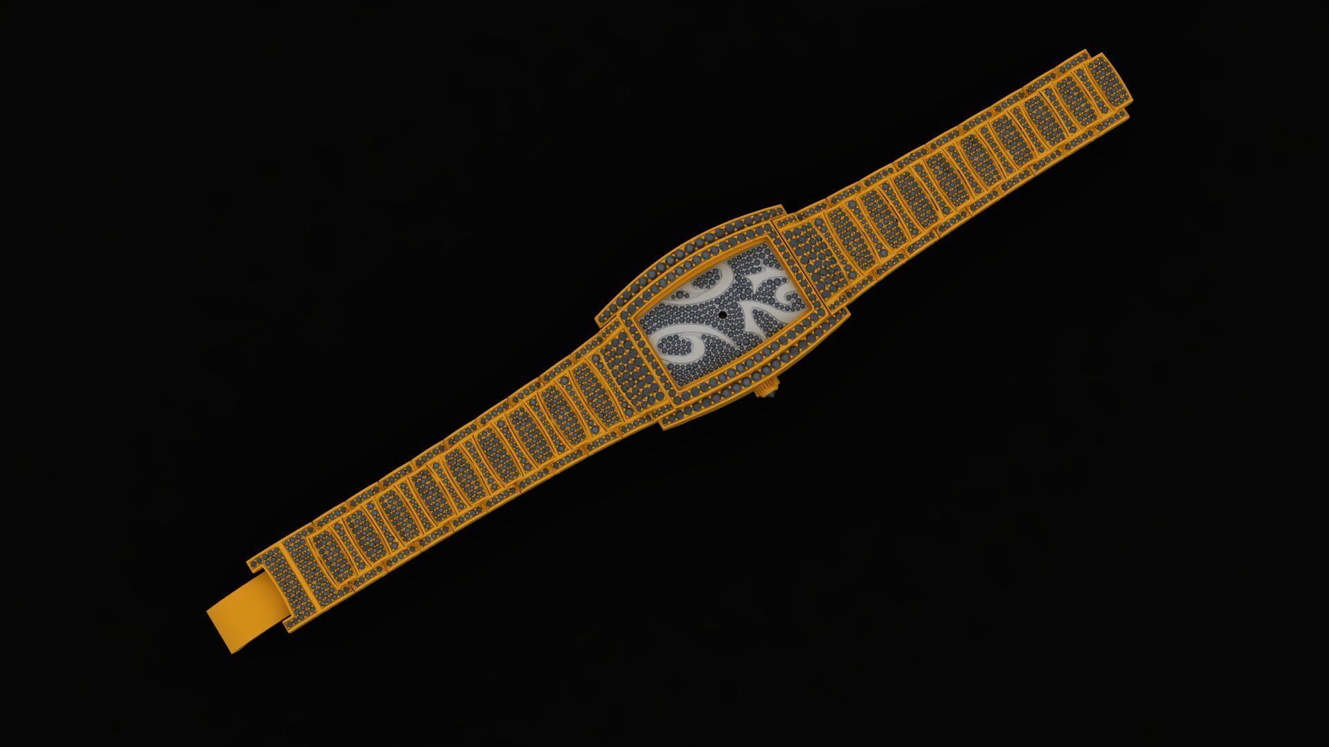 Luxury 3D Watch Model 3D print model_8