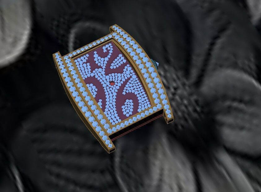 Luxury 3D Watch Model 3D print model_27