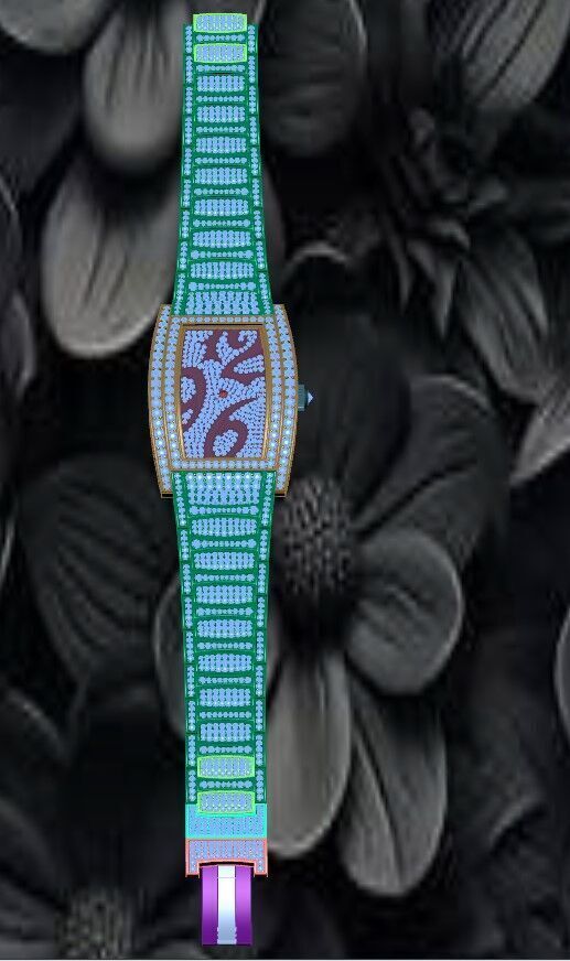 Luxury 3D Watch Model 3D print model_22