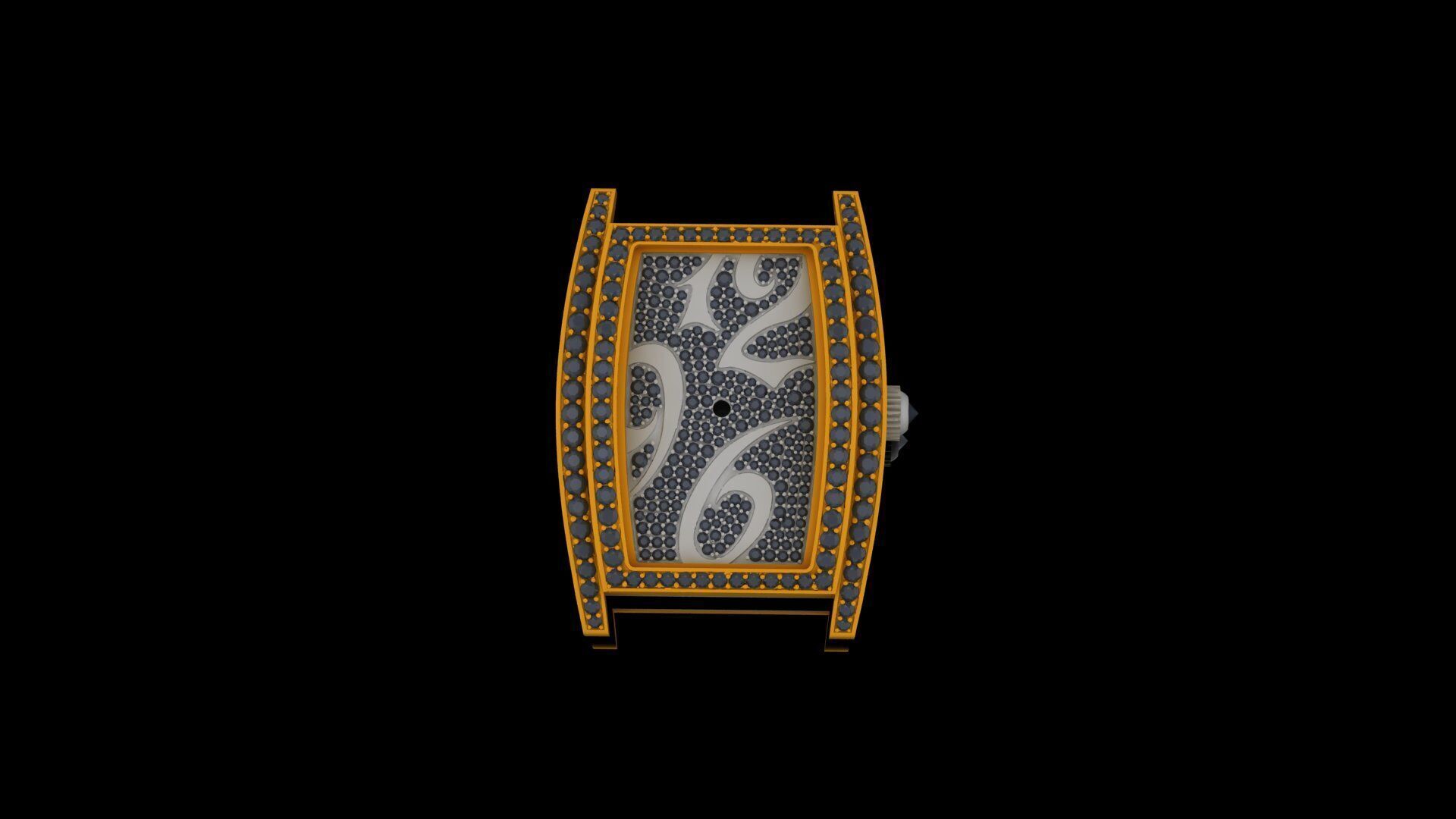 Luxury 3D Watch Model 3D print model_2