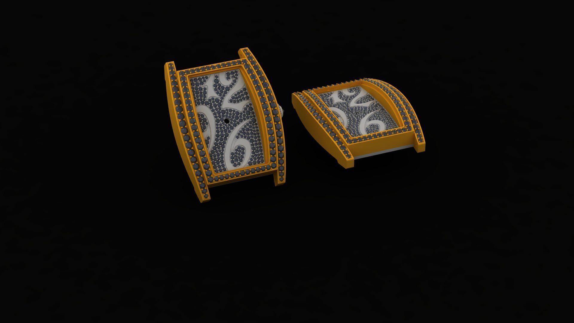 Luxury 3D Watch Model 3D print model_6