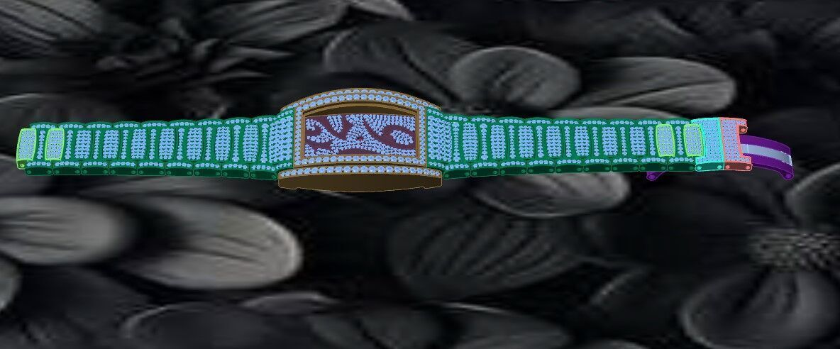 Luxury 3D Watch Model 3D print model_11