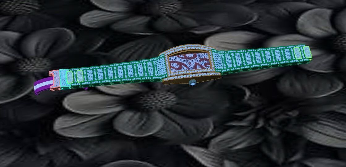 Luxury 3D Watch Model 3D print model_24