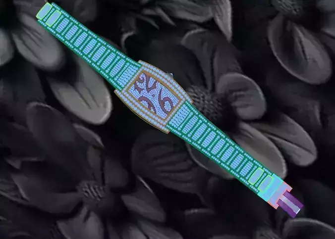 Luxury 3D Watch Model 3D print model Luxury 3D Watch Model 3D print model