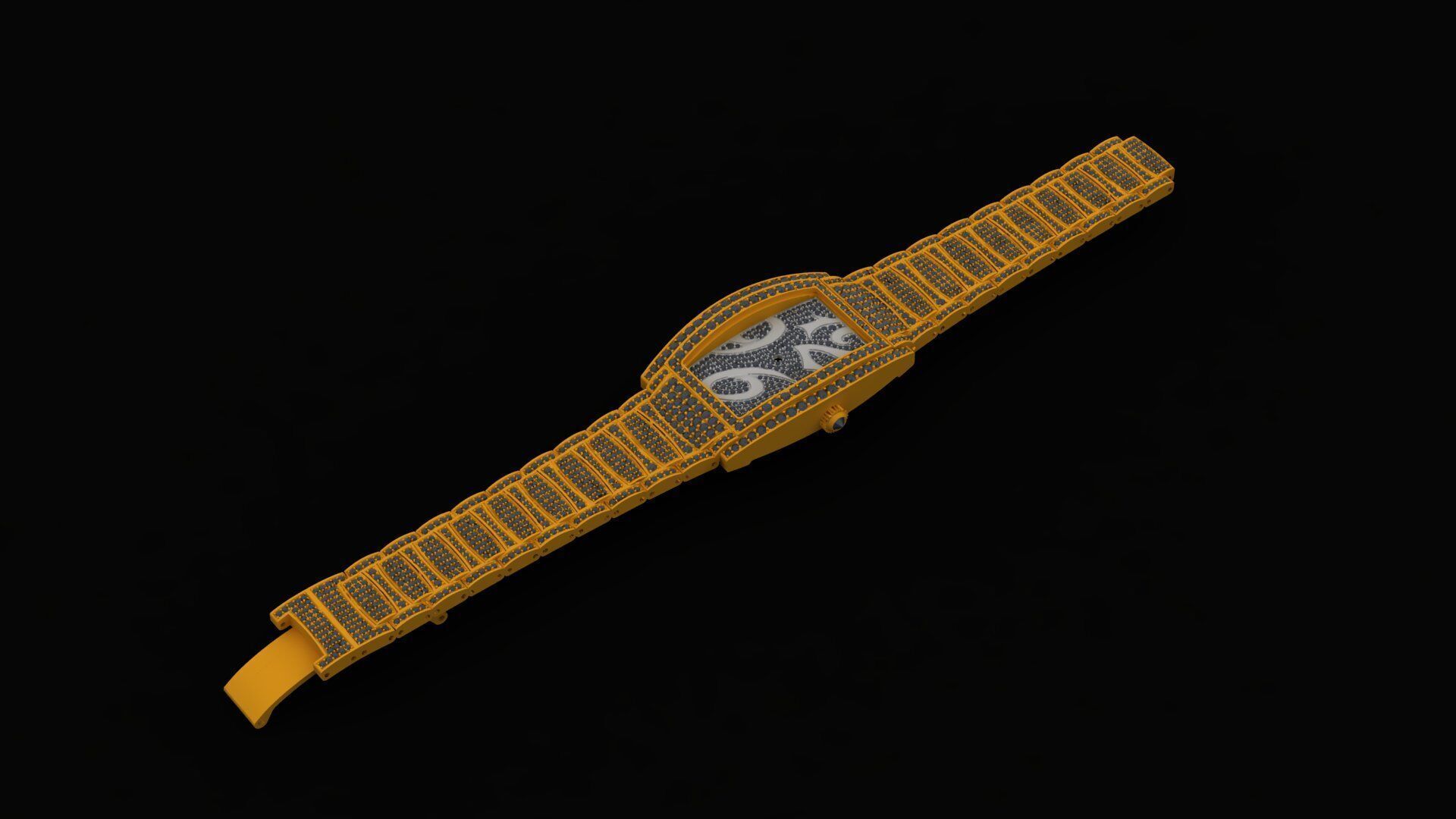 Luxury 3D Watch Model 3D print model_10