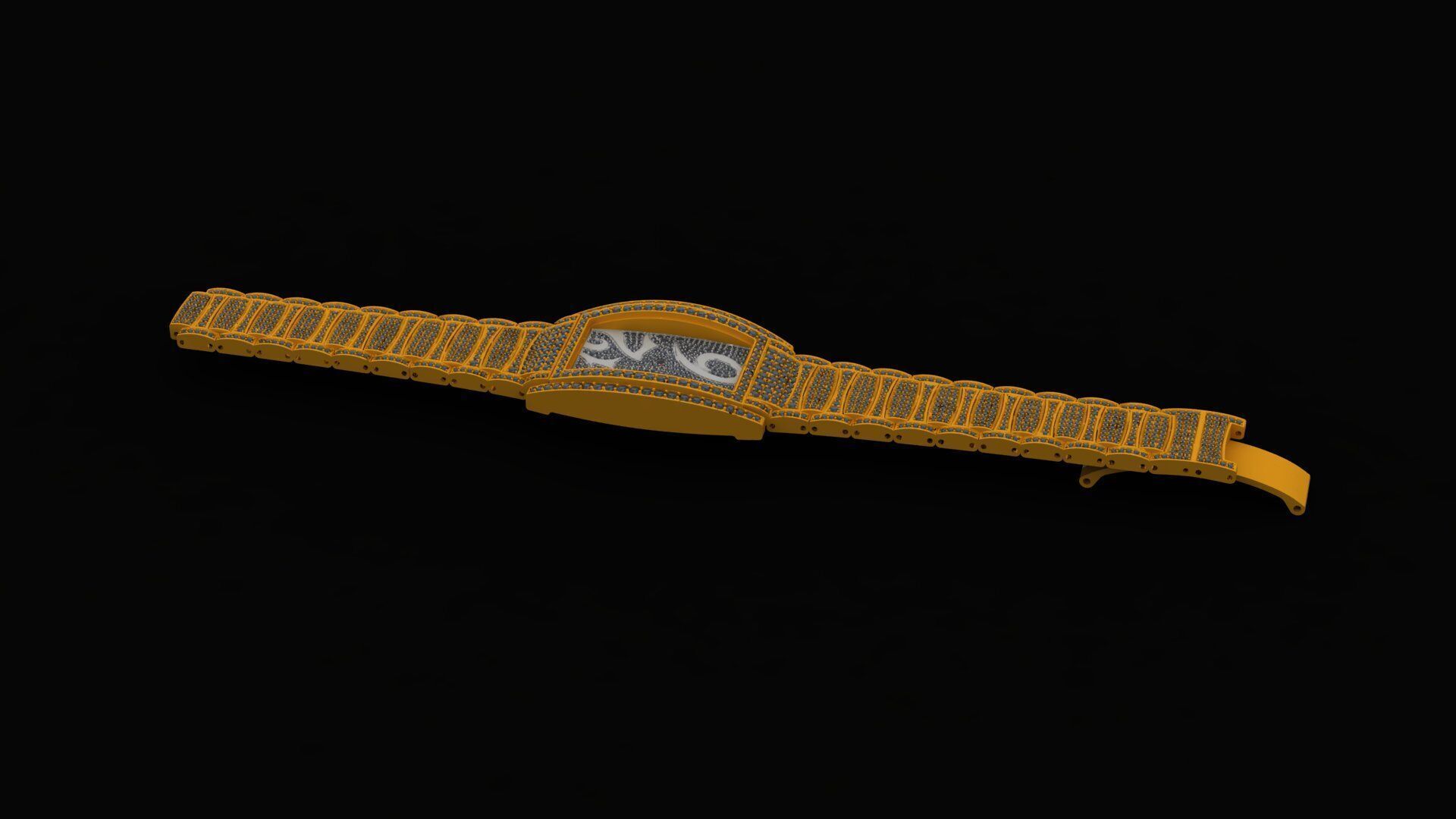 Luxury 3D Watch Model 3D print model_9