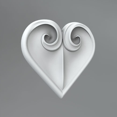 Carved Rosettes Medallions 3D model