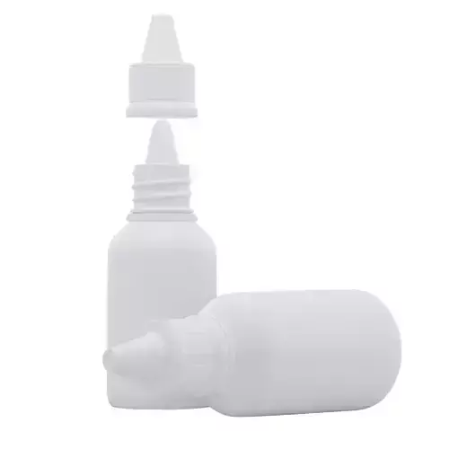 Plastic Dropper Bottle  3D Model 