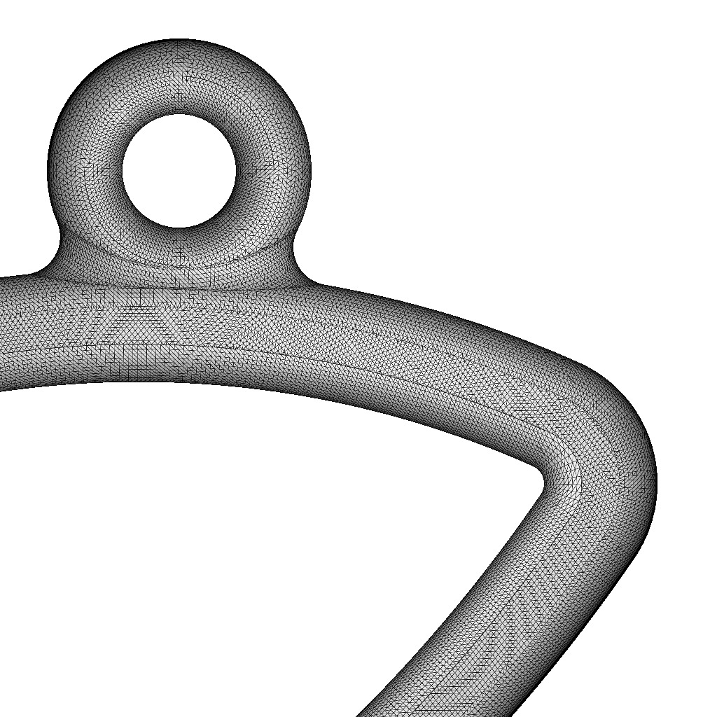 Stylish Pendant Letter Z 3D print model_6