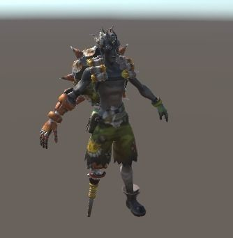Junkrat from Overwatch Free low-poly 3D model