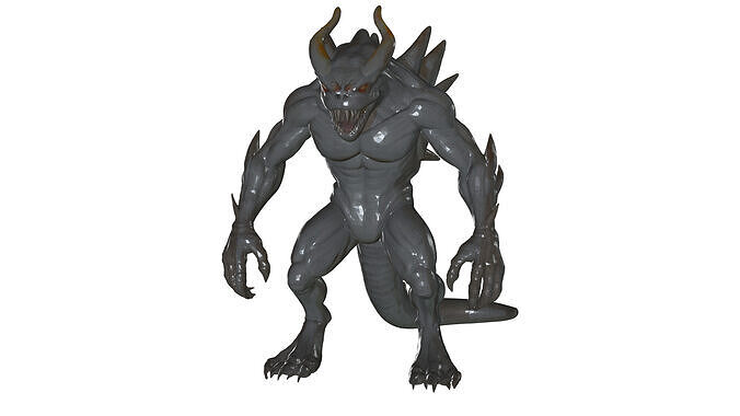 Realistic 3D Model Render  Apex Predator Monster 3D model